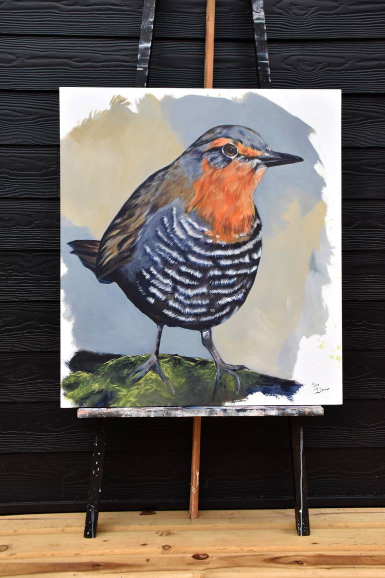 Original Figurative Animal Painting by Isa Dorean