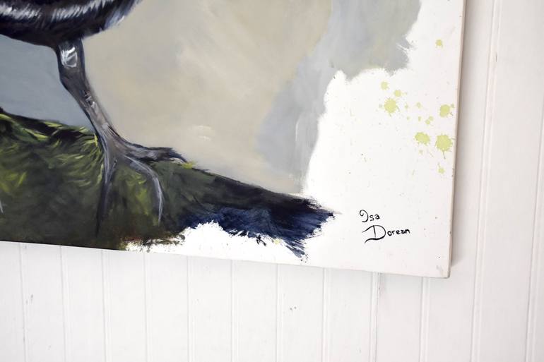 Original Figurative Animal Painting by Isa Dorean