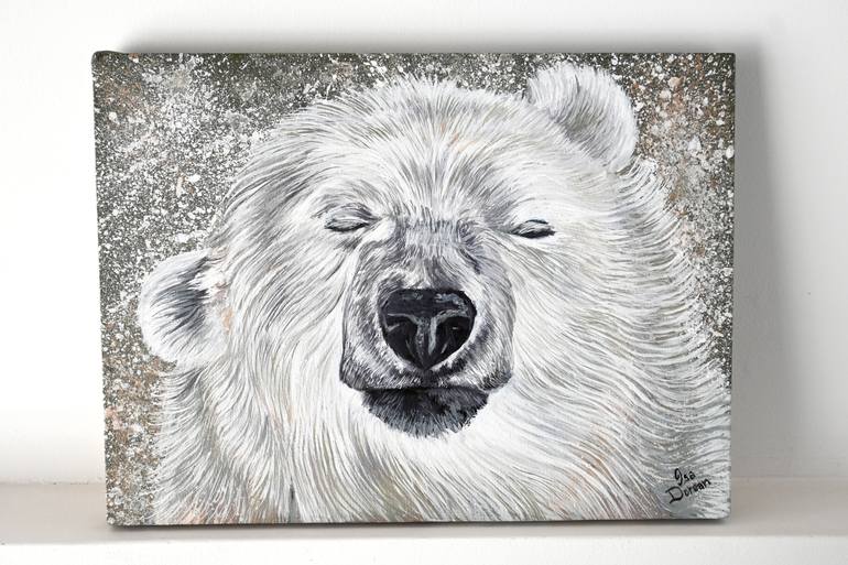 Original Figurative Animal Painting by Isa Dorean