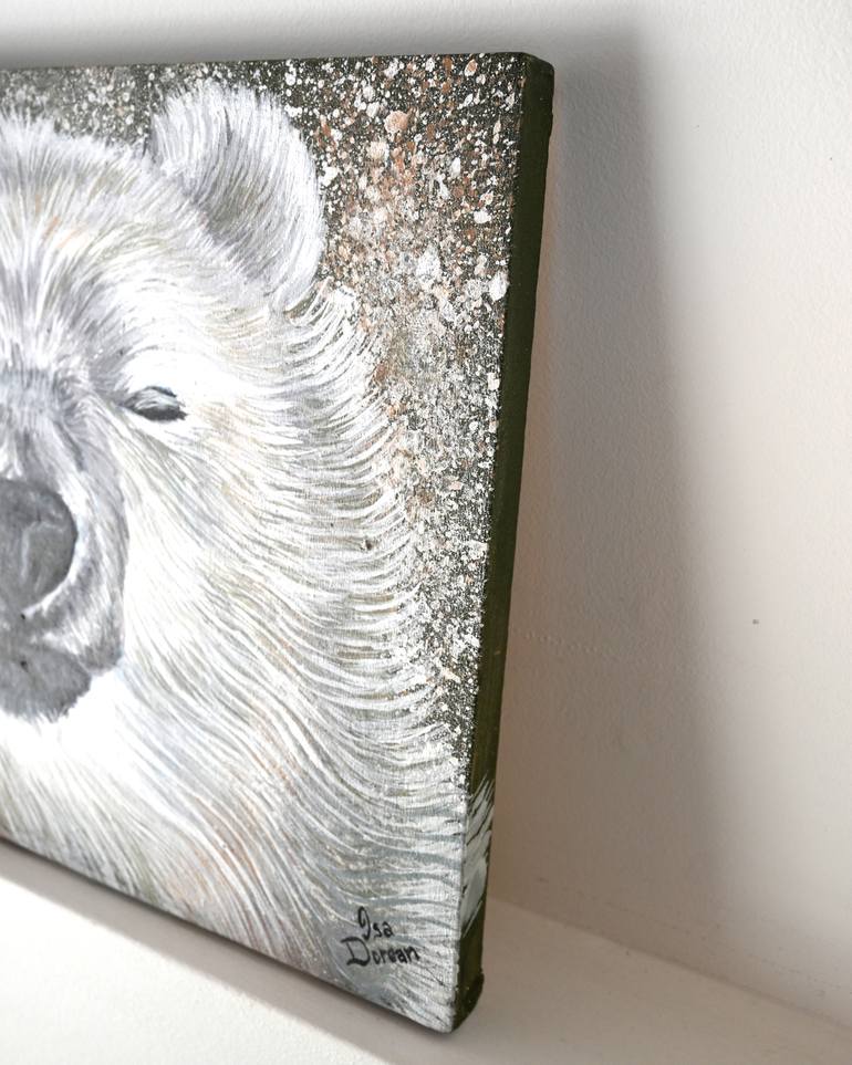 Original Figurative Animal Painting by Isa Dorean