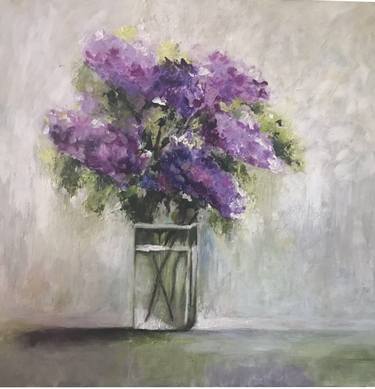 Original Abstract Floral Paintings by Maryam Askaran
