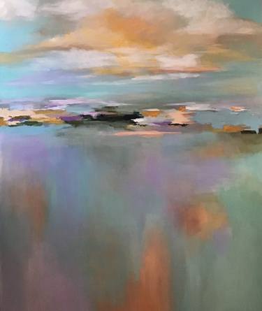 Original Abstract Landscape Paintings by Maryam Askaran