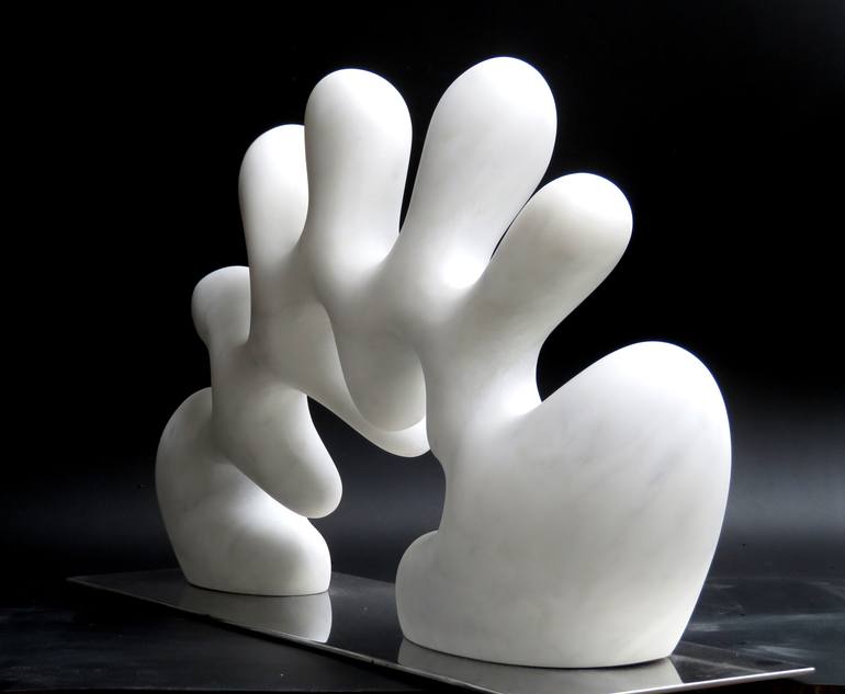 Original Fine Art Abstract Sculpture by Nando Alvarez