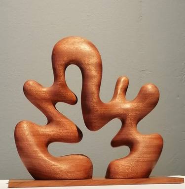 Original Abstract Sculpture by Nando Alvarez