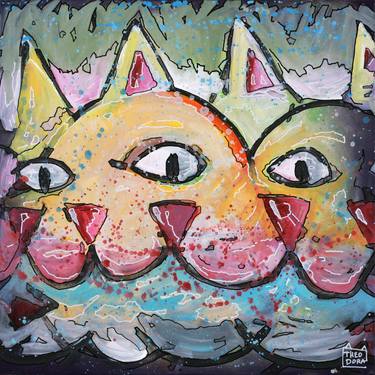 Original Graffiti Paintings by LA Theodora