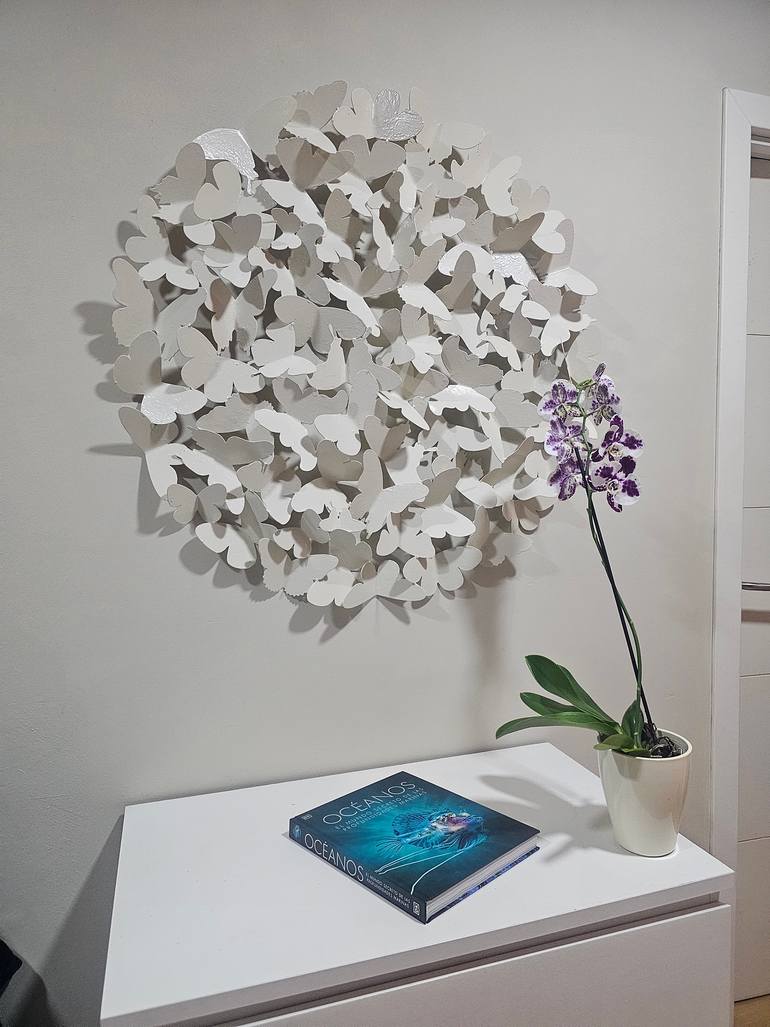 Original Abstract Nature Sculpture by Liliya Pobornikova