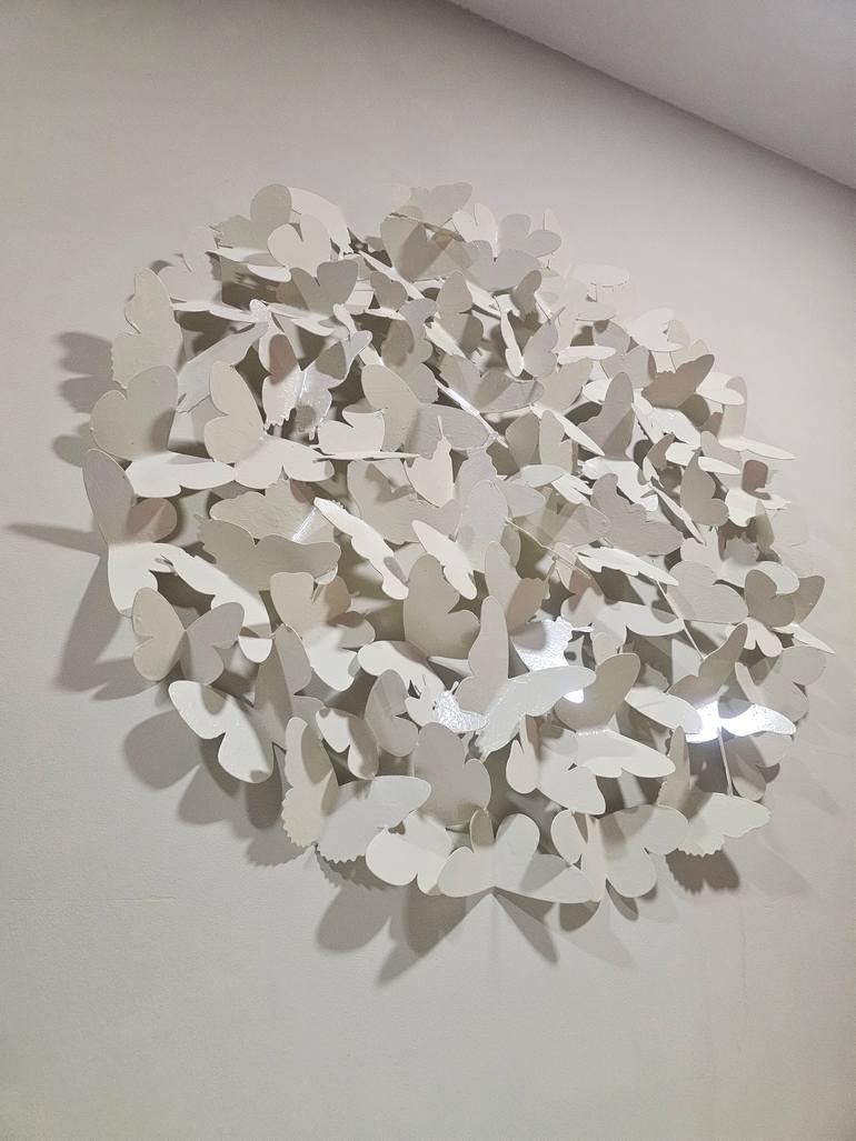 Original Abstract Nature Sculpture by Liliya Pobornikova