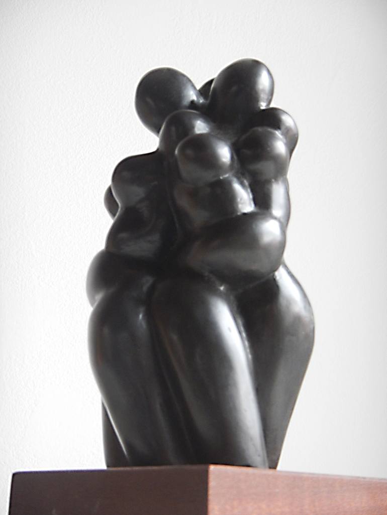 Original Figurative Women Sculpture by Liliya Pobornikova