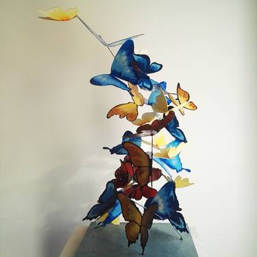 Original Nature Sculpture by Liliya Pobornikova