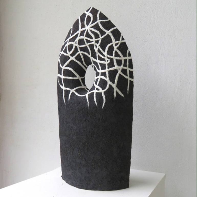 Original Modern Abstract Sculpture by Liliya Pobornikova