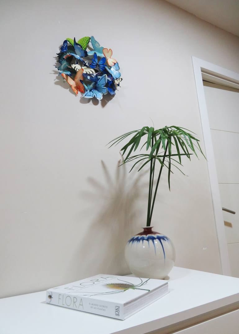 Original Abstract Expressionism Nature Sculpture by Liliya Pobornikova