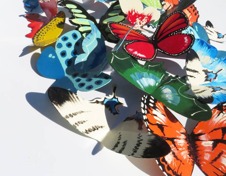 Original Abstract Nature Sculpture by Liliya Pobornikova