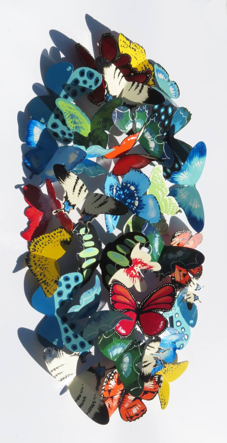 Original Abstract Nature Sculpture by Liliya Pobornikova