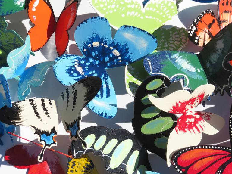 Original Abstract Nature Sculpture by Liliya Pobornikova