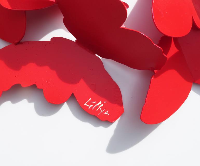 Original Abstract Nature Sculpture by Liliya Pobornikova