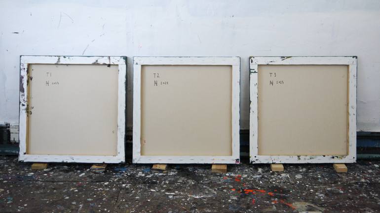 Original Abstract Expressionism Abstract Painting by Niki Hare