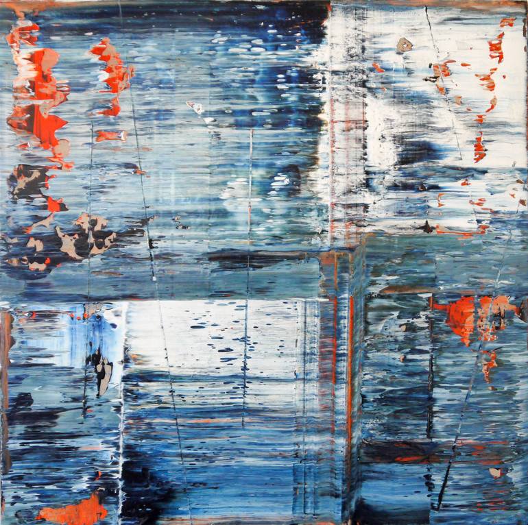 Original Abstract Expressionism Abstract Painting by Niki Hare