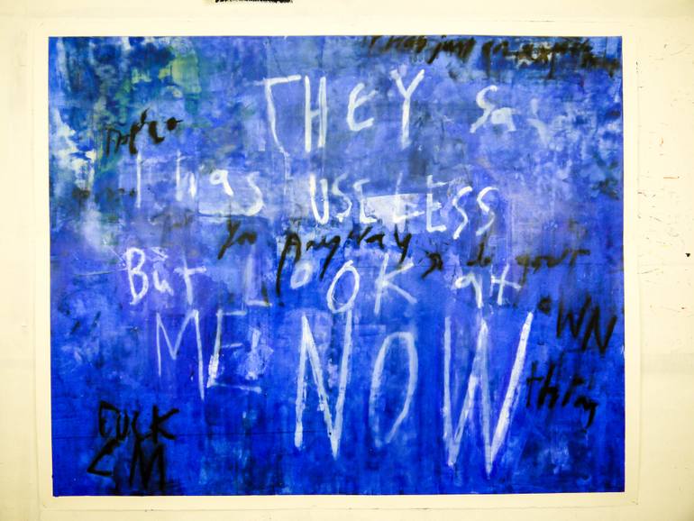 Original Abstract Expressionism Abstract Painting by Niki Hare