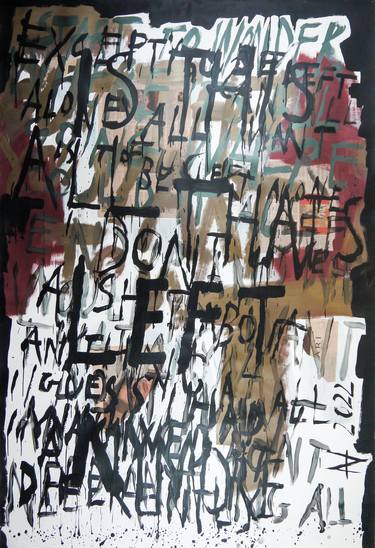 Print of Typography Paintings by Niki Hare