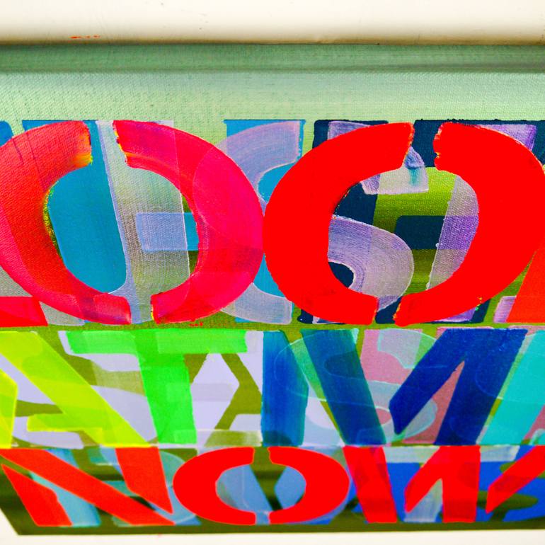 Original Pop Art Abstract Painting by Niki Hare