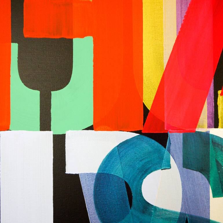 Original Abstract Expressionism Abstract Painting by Niki Hare