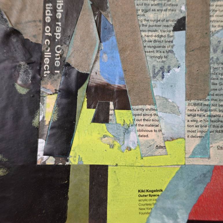 Original Abstract Collage by Niki Hare