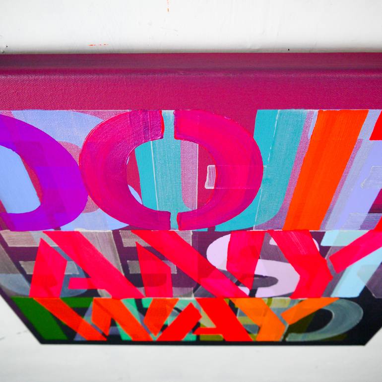 Original Pop Art Abstract Painting by Niki Hare