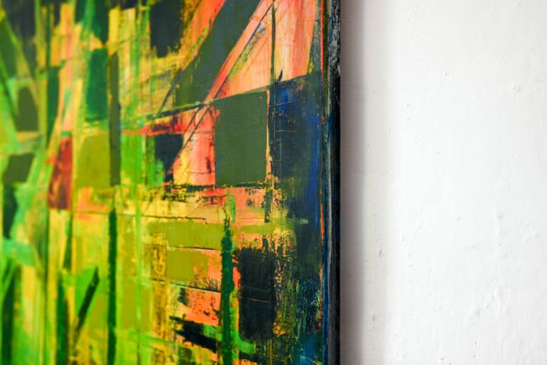 Original Abstract Expressionism Abstract Painting by Niki Hare