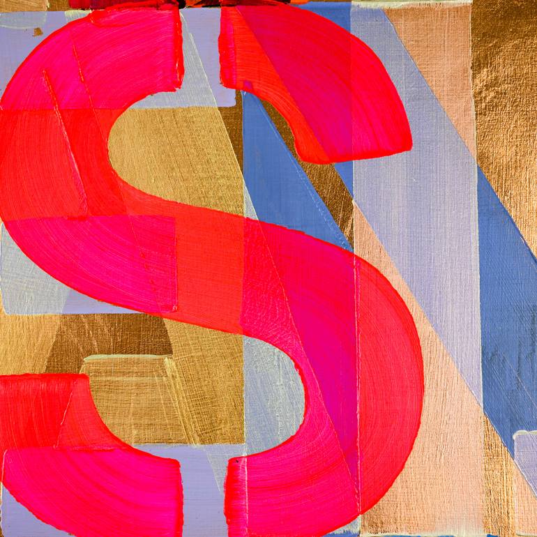 Original Pop Art Abstract Painting by Niki Hare