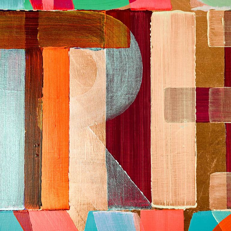 Original Pop Art Abstract Painting by Niki Hare