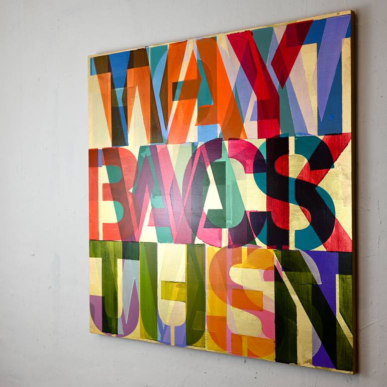 Original Pop Art Abstract Painting by Niki Hare