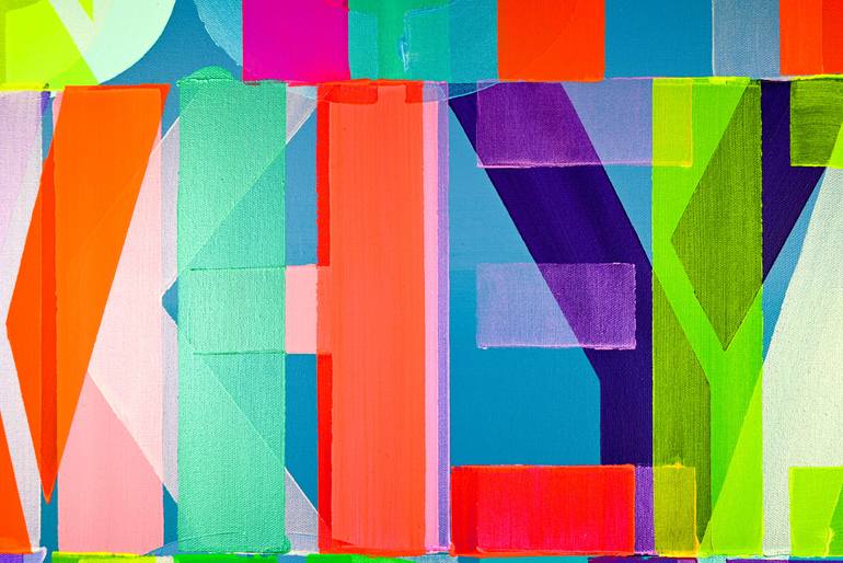 Original Pop Art Abstract Painting by Niki Hare