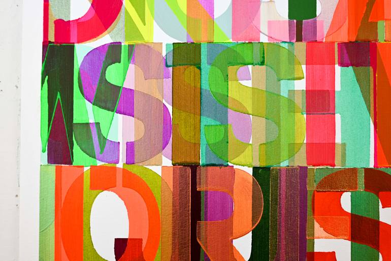 Original Abstract Expressionism Abstract Painting by Niki Hare