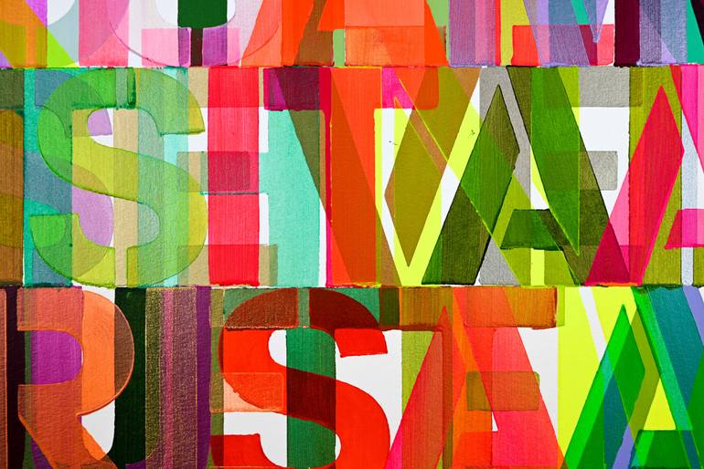 Original Abstract Expressionism Abstract Painting by Niki Hare