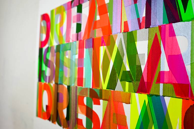 Original Abstract Expressionism Abstract Painting by Niki Hare