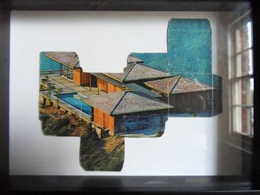 Original Abstract Architecture Collage by Niki Hare