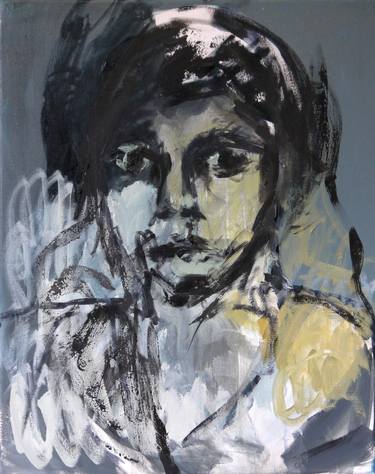 Original Abstract Expressionism Portrait Paintings by Niki Hare