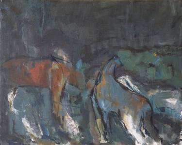 Print of Horse Paintings by Niki Hare