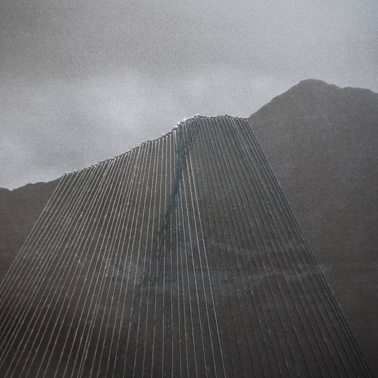 Original Conceptual Landscape Collage by Niki Hare