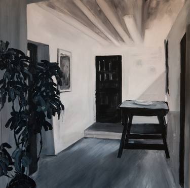 Print of Figurative Interiors Paintings by Niki Hare