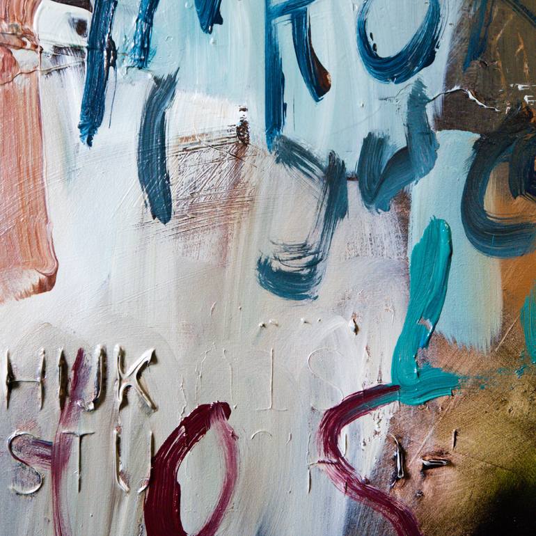 Original Abstract Painting by Niki Hare