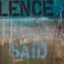 Maybe the silence said too much.
Large scale work on unstretched canvas, the actual dimensions of the work are 204x182cm, suggested stretching dimensions are 180x165cm (shown in main image) though you could go a bit bigger.
