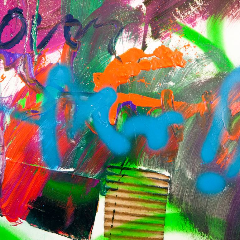 Original Abstract Expressionism Abstract Painting by Niki Hare