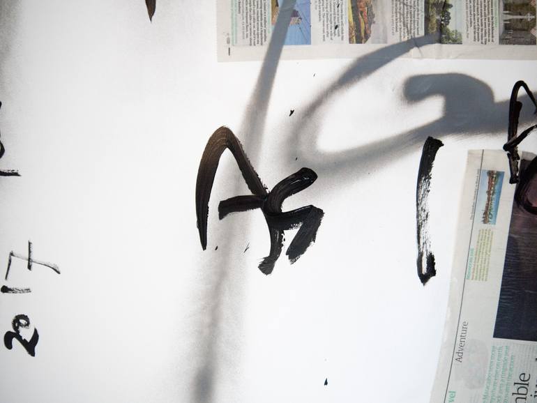 Original Abstract Expressionism Abstract Painting by Niki Hare