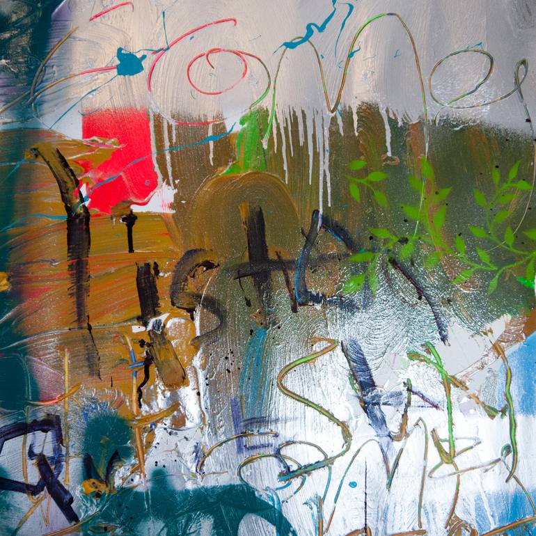 Original Abstract Expressionism Abstract Painting by Niki Hare