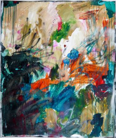 Print of Abstract Expressionism Abstract Paintings by Niki Hare