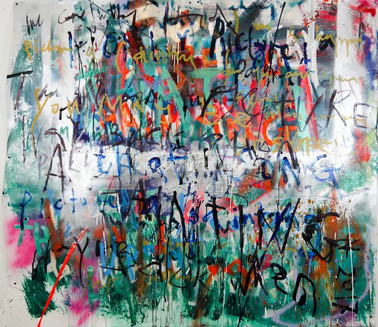 Original Abstract Expressionism Abstract Paintings by Niki Hare