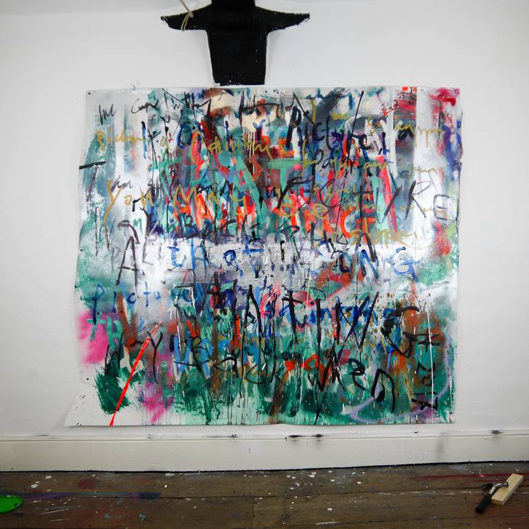 Original Abstract Expressionism Abstract Painting by Niki Hare