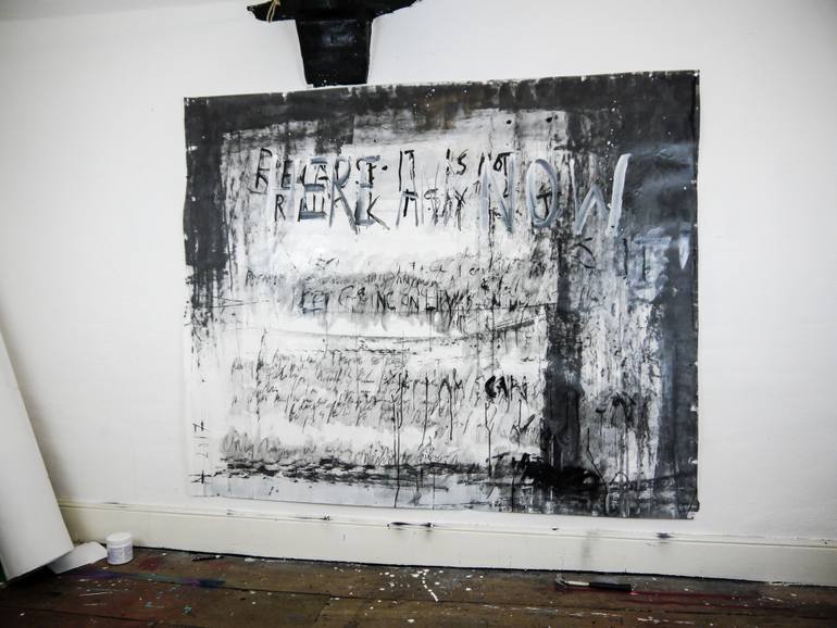 Original Street Art Abstract Painting by Niki Hare