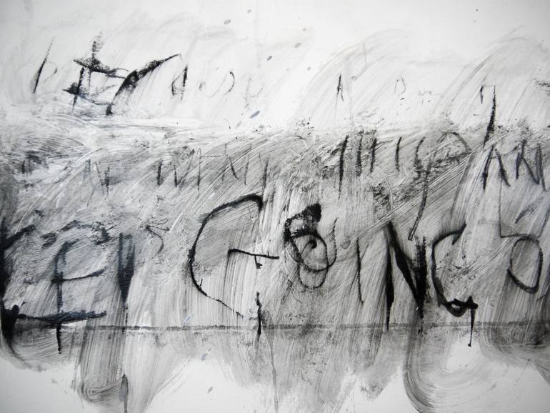 Original Street Art Abstract Painting by Niki Hare